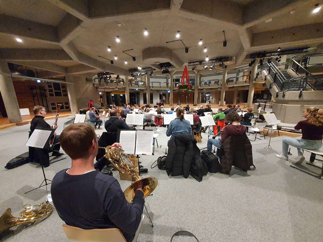 Sinfonietta Mainz Probenarbeit 2021