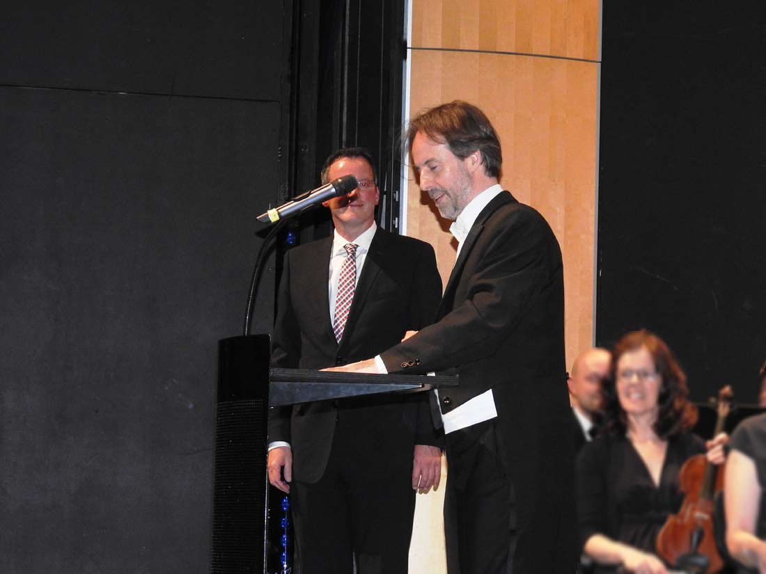 Rheingoldplakette an Michael Millard, Sinfonietta Mainz