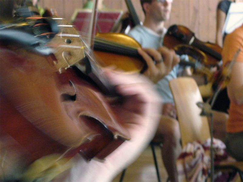 Sinfonietta Mainz Probenarbeit